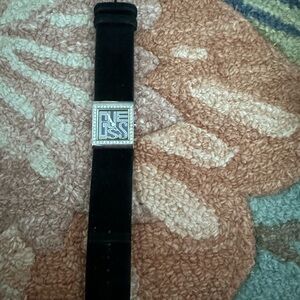 Guess Black Watch with Silver Dial